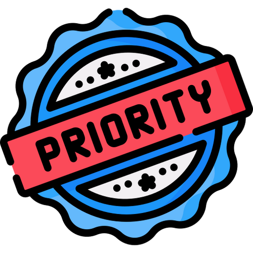 Priority shipping